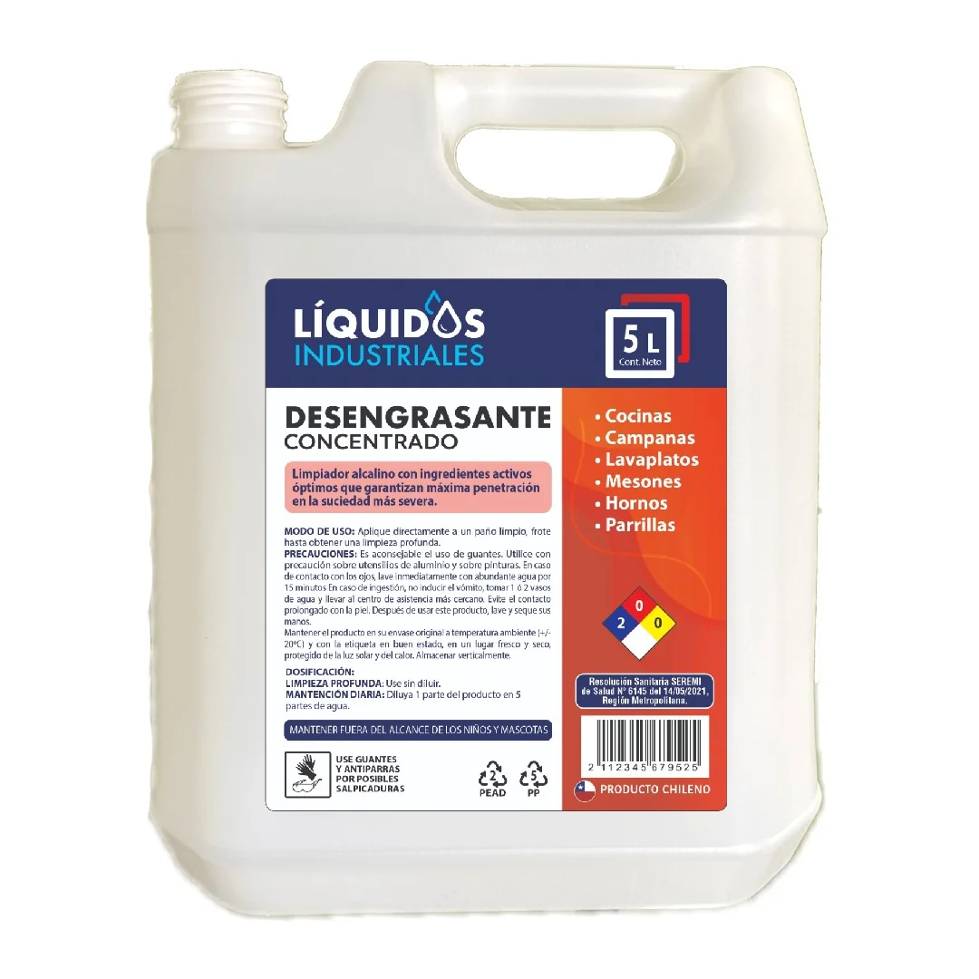 Desengrasante Industrial 5 L